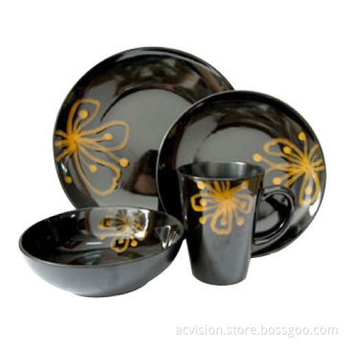 Ceramic dinnerware sets, porcelain cheap dishes good reputation factory